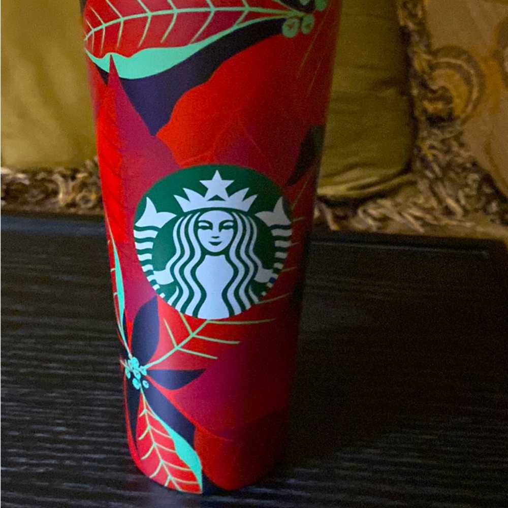 Starbucks Poinsettia 16oz tumbler